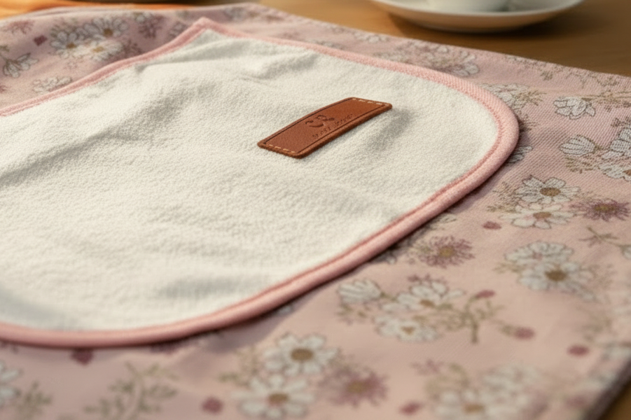 The Hostess Apron - Blush bloom