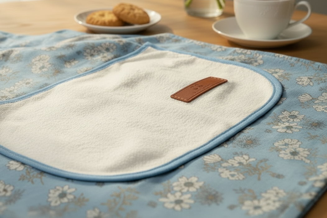 The Hostess Apron - French Blue