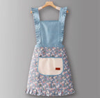 The Hostess Apron - French Blue