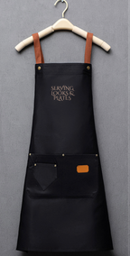 Serving Plates & Looks Apron - Liquid proof apron